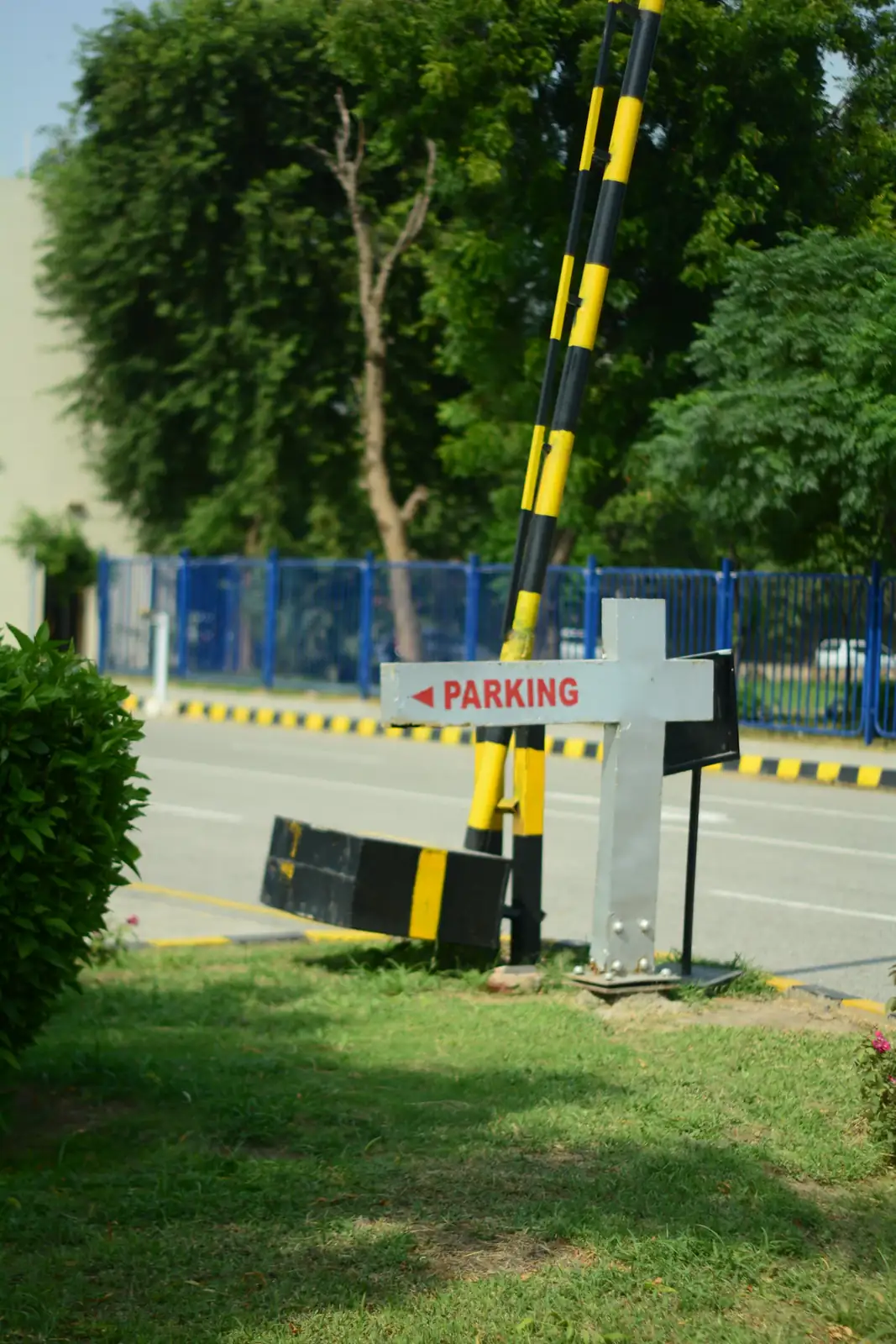 Sbarra di un parcheggio